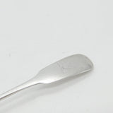 Georgian Irish Sterling Silver Dragon Crest Spoon Antique 1822 Dublin C.Marsh