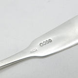 Georgian Irish Sterling Silver Dragon Crest Spoon Antique 1822 Dublin C.Marsh