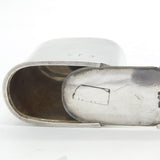 George II Sterling Silver Canister Tea Caddy Antique 1729 London John Newton