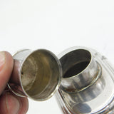 George II Sterling Silver Canister Tea Caddy Antique 1729 London John Newton