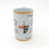 Chinese Export Armorial Crested Pate-de-Sur Famille Rose Mug Antique Georgian c1780