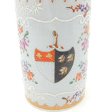 Chinese Export Armorial Crested Pate-de-Sur Famille Rose Mug Antique Georgian c1780