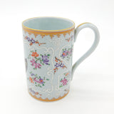 Chinese Export Armorial Crested Pate-de-Sur Famille Rose Mug Antique Georgian c1780