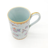 Chinese Export Armorial Crested Pate-de-Sur Famille Rose Mug Antique Georgian c1780