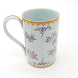 Chinese Export Armorial Crested Pate-de-Sur Famille Rose Mug Antique Georgian c1780
