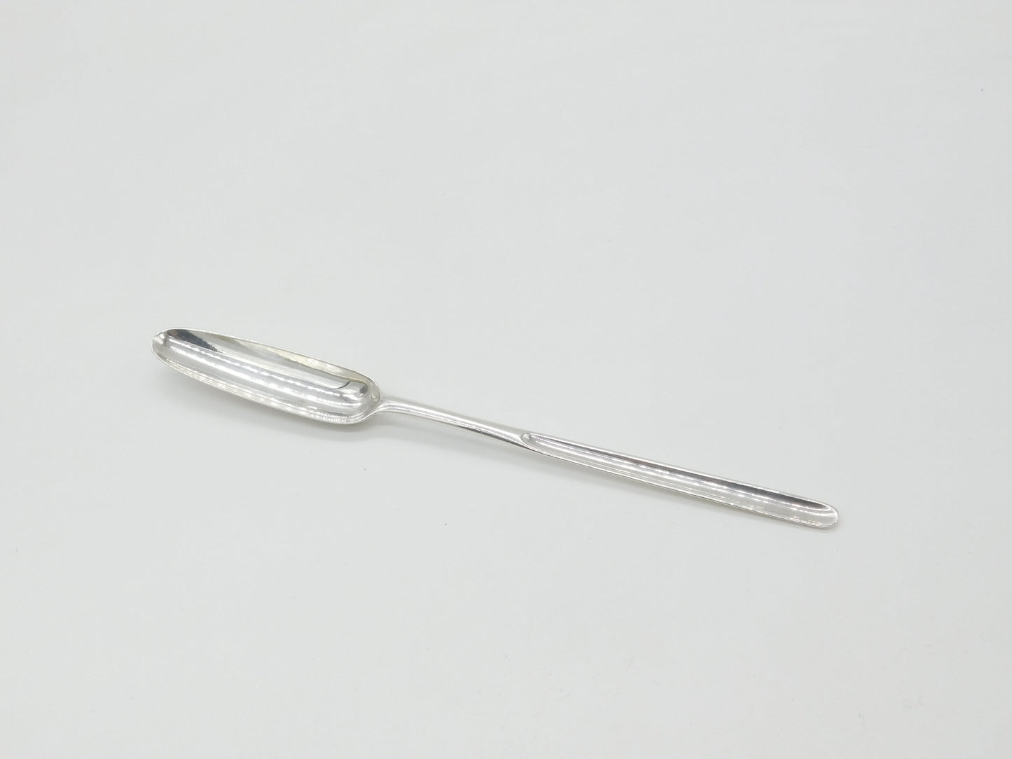 Hester Bateman Georgian Sterling Silver Bone Marrow Scoop 1781 London