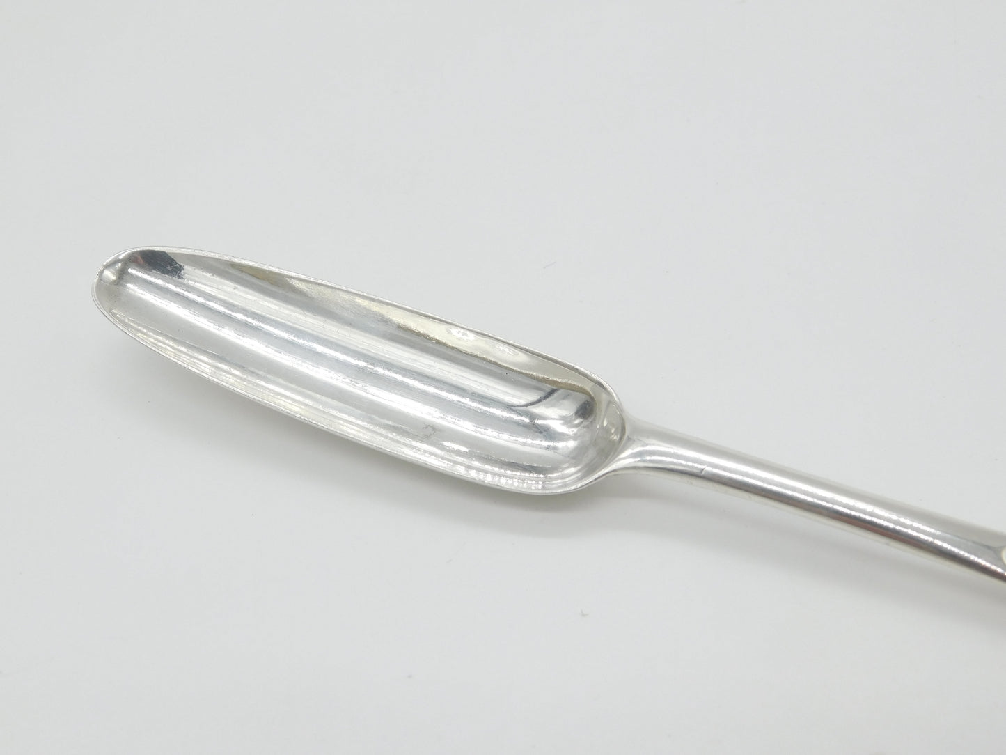 Hester Bateman Georgian Sterling Silver Bone Marrow Scoop 1781 London