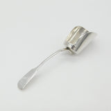 Victorian Sterling Silver Large Barrel Form Sugar Scoop 1861 Exeter Antique