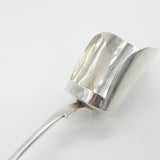 Victorian Sterling Silver Large Barrel Form Sugar Scoop 1861 Exeter Antique
