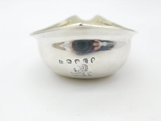 Georgian Sterling Silver Christening Pap Boat Gilt Interior 1798 London J. Emes