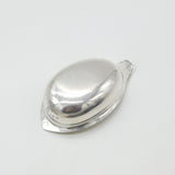 Georgian Sterling Silver Christening Pap Boat Gilt Interior 1798 London J. Emes