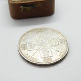 Queen Victoria .925 Silver Golden Jubilee Florin Coin 1887 Very Fine Condition