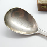 Georgian Sterling Silver Tea Caddy Spoon London 1817 William Bateman I Antique