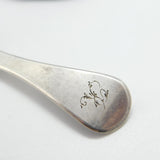 Georgian Sterling Silver Tea Caddy Spoon London 1817 William Bateman I Antique
