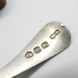 Georgian Sterling Silver Tea Caddy Spoon London 1817 William Bateman I Antique