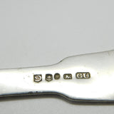 Georgian Sterling Silver Tea Caddy Spoon 1827 Birmingham George Unite Antique