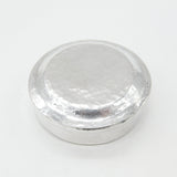 Arts & Crafts Style Planished Sterling Silver Trinket Box 1998 Birmingham