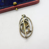 Charles Horner Fish Chester Sterling Silver Brooch Pin Antique Edwardian 1903