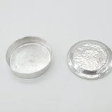 Arts & Crafts Style Planished Sterling Silver Trinket Box 1998 Birmingham