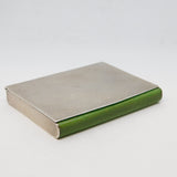 Sterling Silver & Green Bakelite Set Cigarette Case Antique 1928 London