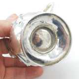 Victorian Sterling Silver Floral Pattern Cream Jug 1864 London Antique