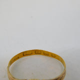 Victorian 22ct Yellow Gold, Doublet Opal Dress Ring Antique 1853 Birmingham