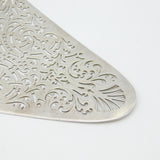 Early Georgian Sterling Silver Dolphin Form Trowel or Fish Slice 1768 London Antique