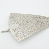 Early Georgian Sterling Silver Dolphin Form Trowel or Fish Slice 1768 London Antique