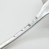 Georgian Sterling Silver Lion with Cross Crested Caster Spoon c1780 Antique