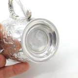 Victorian Elkington & Co. Sterling Silver Dragon & Cherub Christening Mug 1901