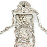 Victorian Sterling Silver Art Nouveau Classical Sewing Chatelaine c1890 London