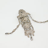 Victorian Sterling Silver Art Nouveau Classical Sewing Chatelaine c1890 London