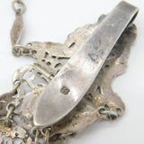 Victorian Sterling Silver Art Nouveau Classical Sewing Chatelaine c1890 London