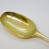 Queen Anne Britannia Silver Gilded Dog-Nose Teaspoon Antique 1702 London