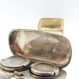 Edwardian Sterling Silver Ivy Leaf Double Sovereign Case 1904 Chester Antique