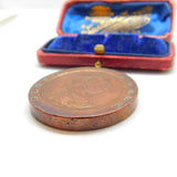 King George III 'Cartwheel' Two-Pence Coin Fine-Very Fine Antique 1797 Antique