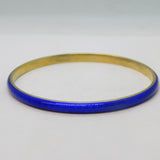 Marius Hammer Norwegian .930 Silver & Enamel Bangle Bracelet Antique c1920s
