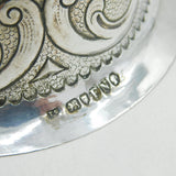 Victorian Large Sterling Silver Marriage Wager Cup Antique 1888 London