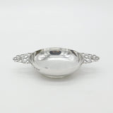 Garrard & Co. Sterling Silver Floral Handle Quaich 1921 London Antique