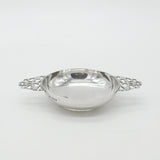 Garrard & Co. Sterling Silver Floral Handle Quaich 1921 London Antique