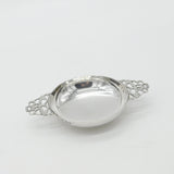 Garrard & Co. Sterling Silver Floral Handle Quaich 1921 London Antique