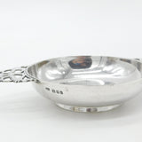 Garrard & Co. Sterling Silver Floral Handle Quaich 1921 London Antique