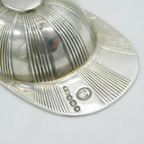 Sterling Silver Novelty Jockey Cap Tea Caddy Spoon Vintage 1952 Sheffield
