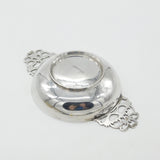 Garrard & Co. Sterling Silver Floral Handle Quaich 1921 London Antique