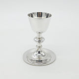 Victorian Sterling Silver Communion Wine Goblet & Peyton 1886 London Antique
