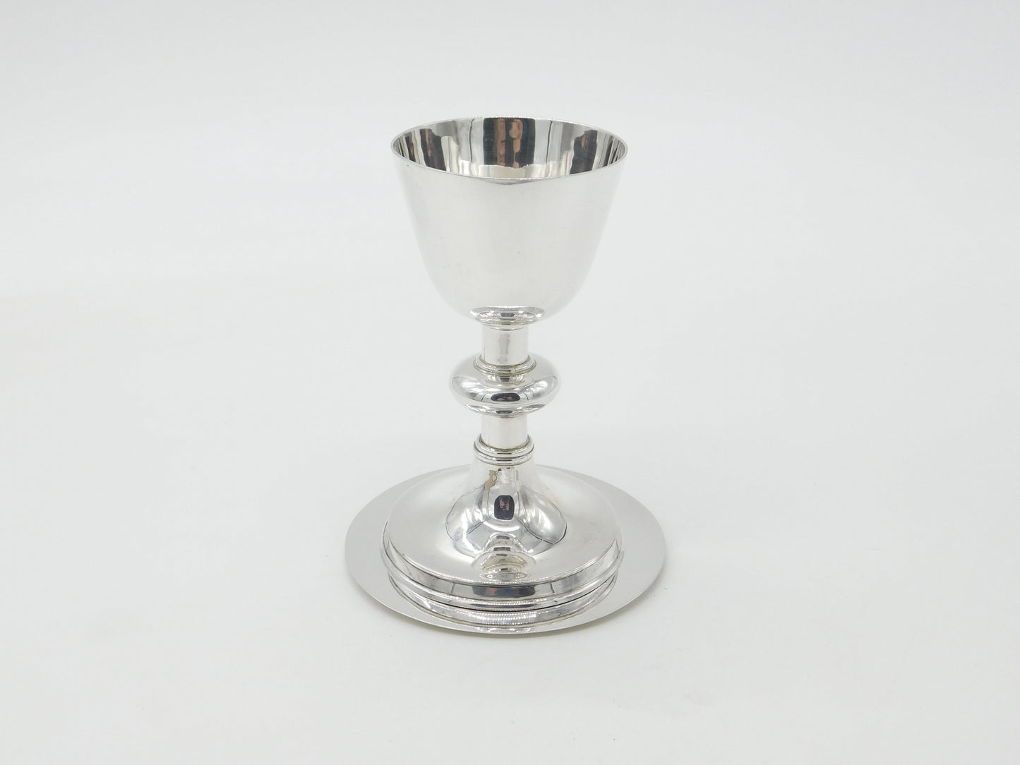 Victorian Sterling Silver Communion Wine Goblet & Peyton 1886 London Antique