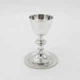 Victorian Sterling Silver Communion Wine Goblet & Peyton 1886 London Antique