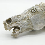 Cast Sterling Silver Racehorse Head Stirrup Cup Vintage 2011 London 1.55kg
