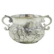 Southampton Provincial 17th Century Sterling Silver Porringer Cup Antique c1670