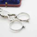 Georgian Sterling Silver Sugar Sugar Nips London c1760 Hannam & Mills Antique